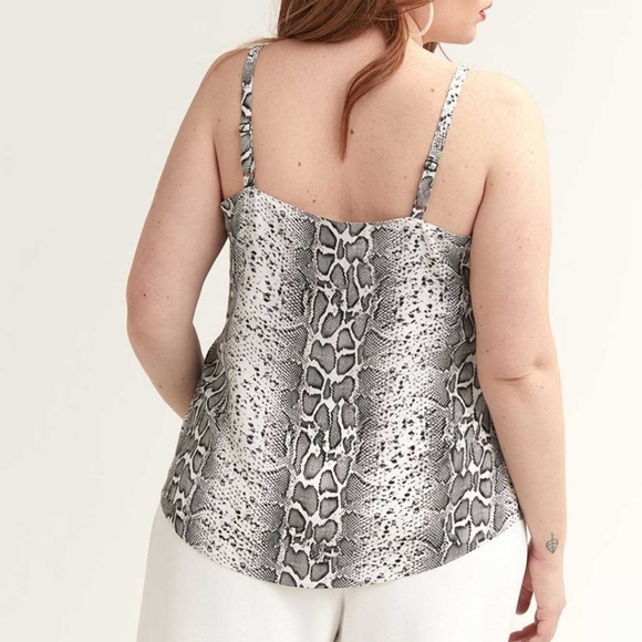 Penningtons Love & Legend Snakeskin print tank cami - Picture 2 of 4